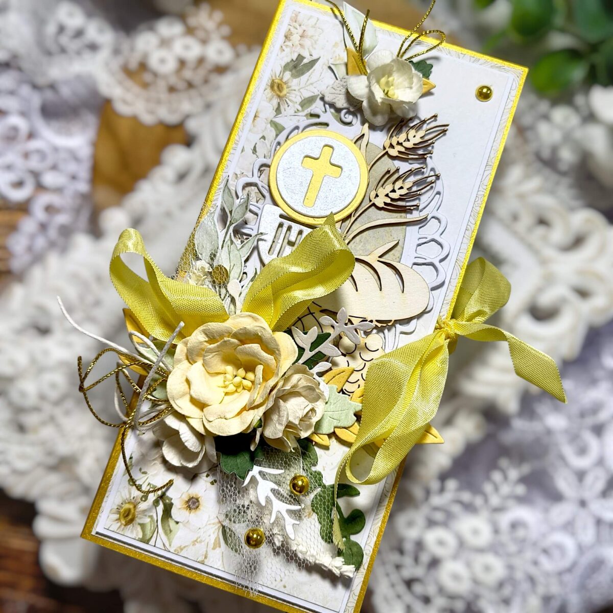 czekoladownik komunijny zbliżenie