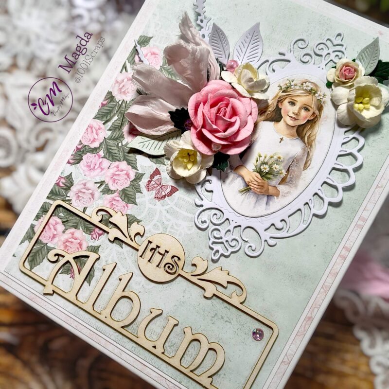 album komunijny handmade