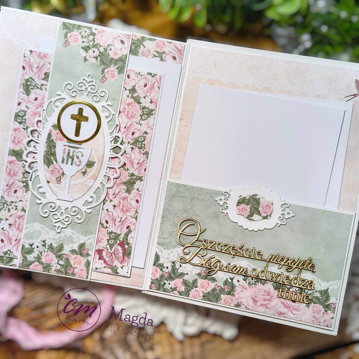 Zdjęcie Albumu komunijnego harmonijkowego otwartego