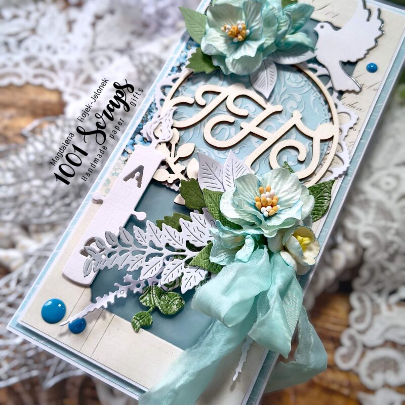 kartka komunijna handmade