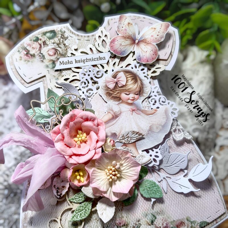 kartka dla dziewczynki Mała Księżniczka