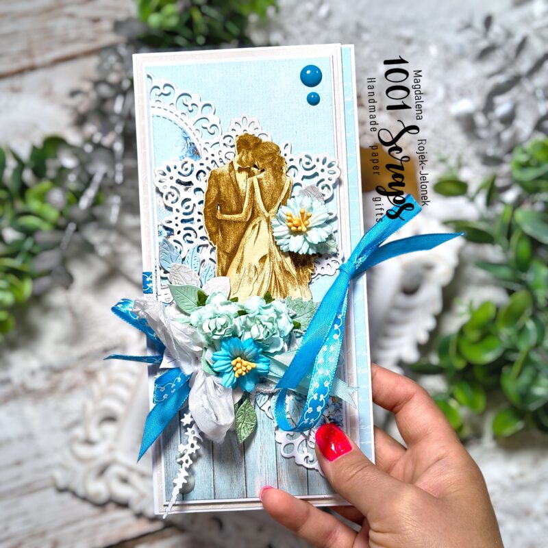 niebieska kartka na ślub