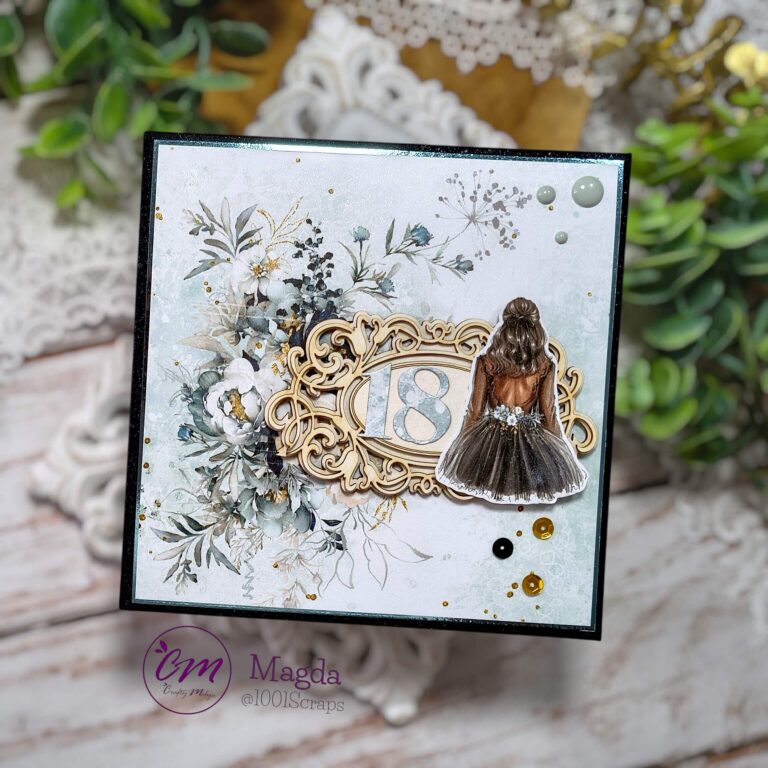 kartka na 18 urodziny glamour